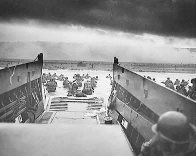 The D-Day invasion of Normandy on June 6, 1944 was called the biggest and toughest invasion ever.