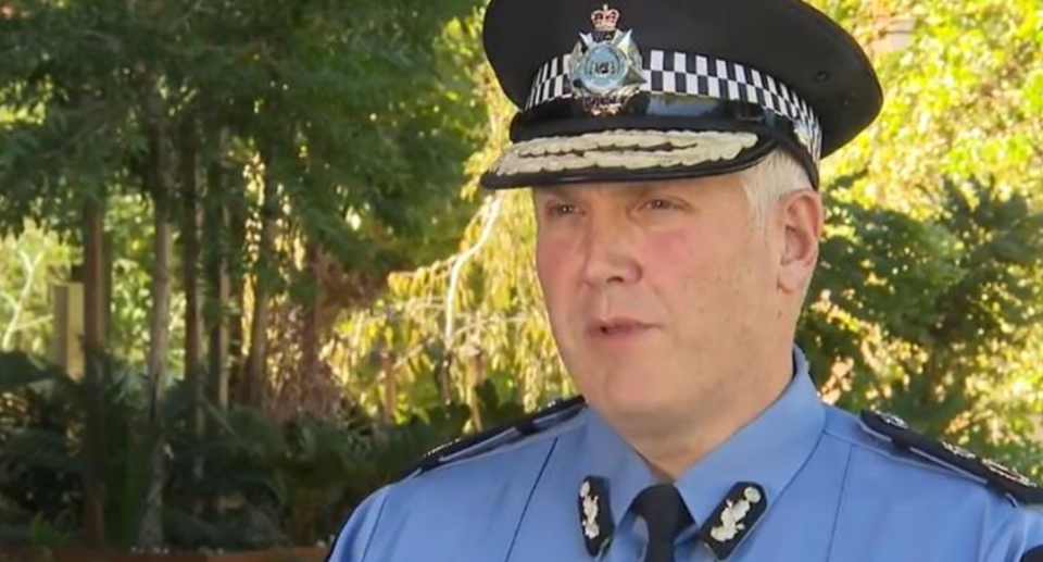 WA Police Commissioner Col Blanch.