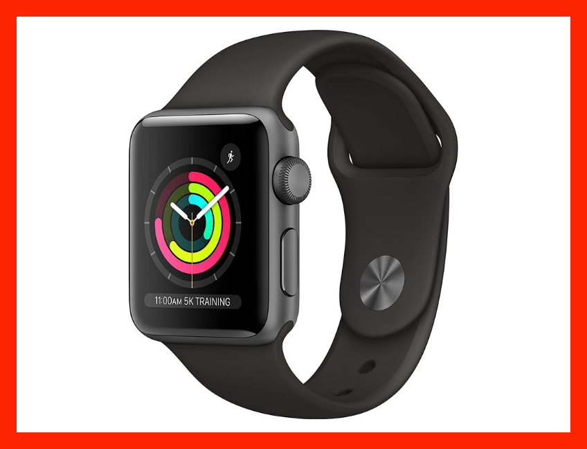 Save 15 percent on the Apple Watch Series 3 (GPS, 38mm)—Space Gray Aluminum Case with Black Sport Band. (Photo: Amazon)