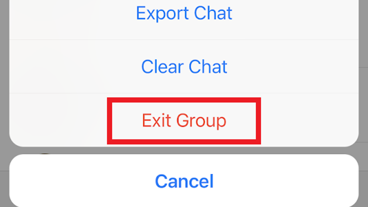 How to exit a WhatsApp chat silently in iOS (Alan Martin)