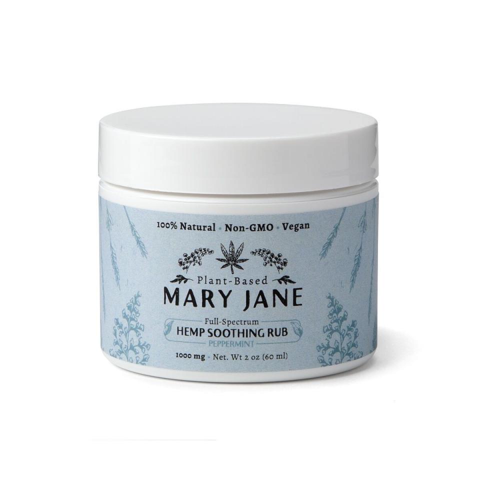 <p><strong>Plant-Based Mary Jane</strong></p><p>uncommongoods.com</p><p><strong>$50.00</strong></p><p><a href="https://go.redirectingat.com?id=74968X1596630&url=https%3A%2F%2Fwww.uncommongoods.com%2Fproduct%2Fhemp-soothing-peppermint-rub&sref=https%3A%2F%2Fwww.esquire.com%2Flifestyle%2Fg36145038%2Fbest-fathers-day-gifts-for-grandpa%2F" rel="nofollow noopener" target="_blank" data-ylk="slk:Buy;elm:context_link;itc:0;sec:content-canvas" class="link ">Buy</a></p><p>It won't exactly take him for a walk on the wild side, but hemp lotion could be the joint and muscle ointment that actually works for him.</p>