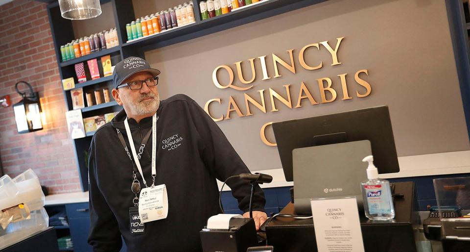 Quincy Cannabis Co. owner Ron Affsa opened Quincy's first recreational shop in March.