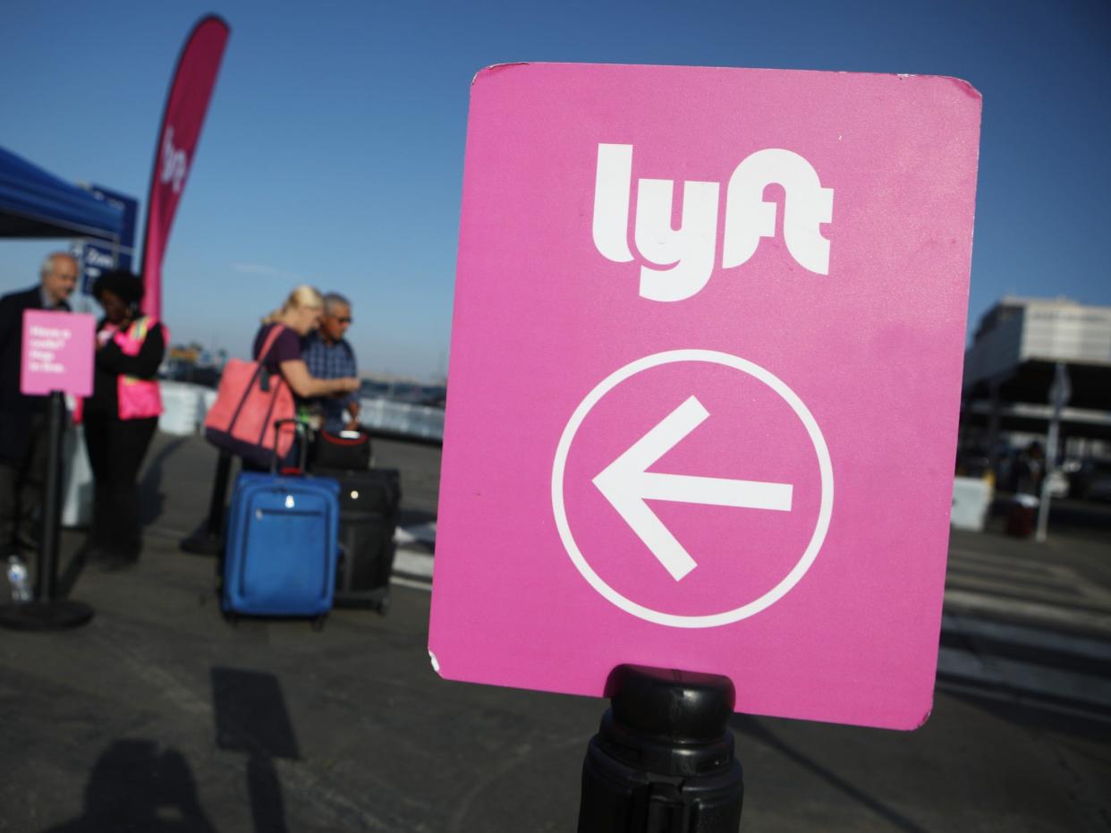 lyft sign