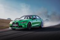<p>BMW claims the M3 CS with the M Driver's package can go from zero to 60 mph in 3.2 seconds on its way to an electronically limited 188-mph top speed.</p>