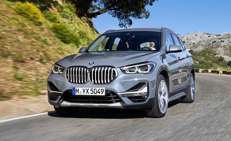 <p>The BMW faithful cried foul when the second-generation <a href="https://www.caranddriver.com/bmw/x1" rel="nofollow noopener" target="_blank" data-ylk="slk:X1;elm:context_link;itc:0;sec:content-canvas" class="link ">X1</a> arrived for 2016. To them, it was bad enough that the X1 was an SUV, but the crossover's transversely mounted engine and standard front-wheel drive marked an even greater offense. Skip past that noise, though. The X1 is a practical and enjoyable small crossover, with lots of space inside and <a href="https://www.caranddriver.com/reviews/a15102177/2016-bmw-x1-xdrive28i-test-review/" rel="nofollow noopener" target="_blank" data-ylk="slk:energetic driving dynamics;elm:context_link;itc:0;sec:content-canvas" class="link ">energetic driving dynamics</a>. We named it as the Best Subcompact Luxury Crossover in our <a href="https://www.caranddriver.com/features/a14781118/2018-10-best-trucks-suvs/" rel="nofollow noopener" target="_blank" data-ylk="slk:2018 10Best Trucks and SUVs awards;elm:context_link;itc:0;sec:content-canvas" class="link ">2018 10Best Trucks and SUVs awards</a>, and the attractive base price is just the cherry on top of an already appealing package.</p><ul><li>Engine: 228-hp turbocharged 2.0-liter inline-four</li><li>Cargo space: 27 cubic feet </li></ul><p><a class="link " href="https://www.caranddriver.com/bmw/x1/specs" rel="nofollow noopener" target="_blank" data-ylk="slk:MORE X1 SPECS;elm:context_link;itc:0;sec:content-canvas">MORE X1 SPECS</a></p>