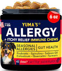 YUMA'S Dog Allergy Relief, Itchy Skin Relief
