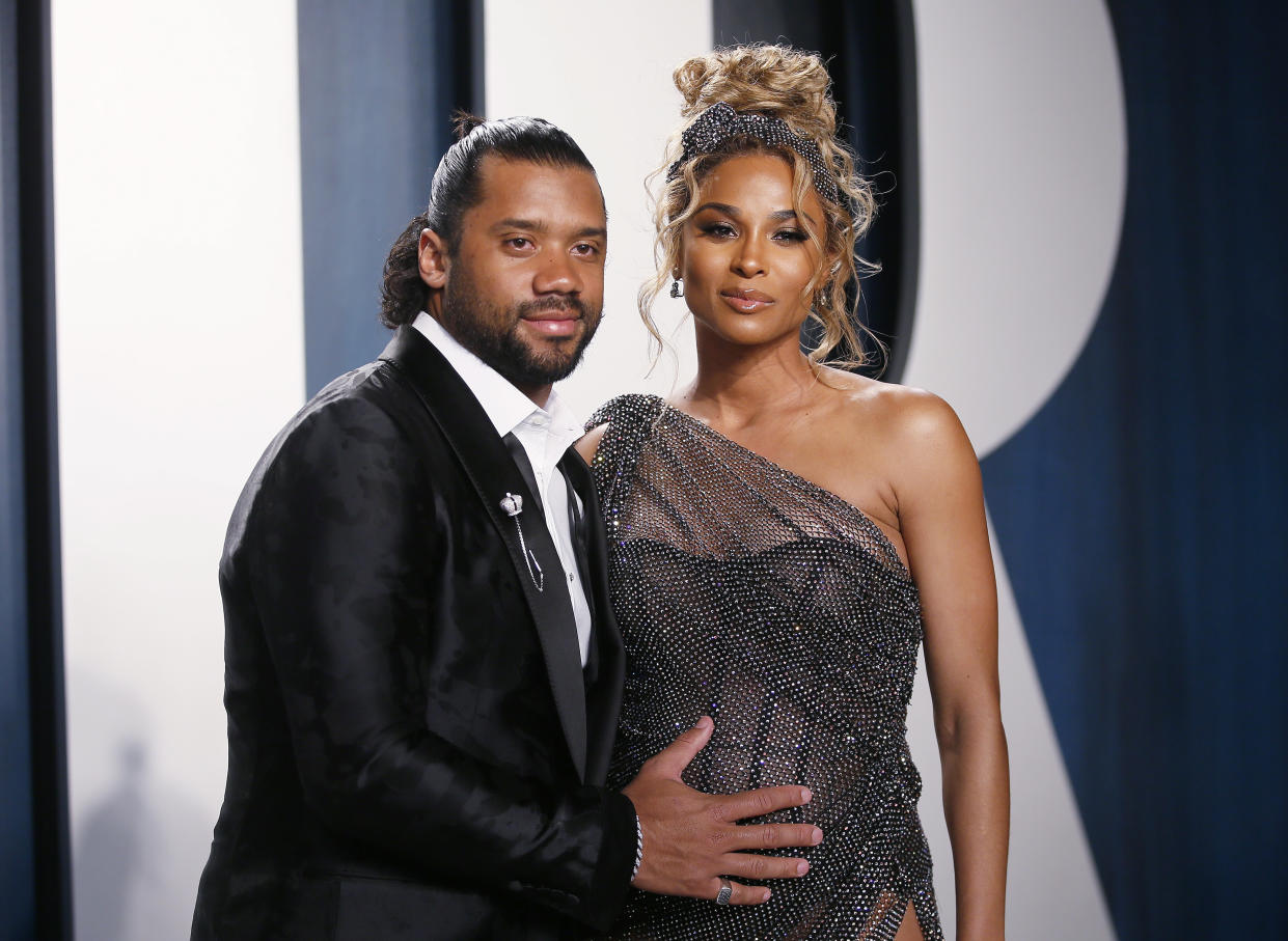 Russell Wilson and Ciara are celebrating the 6-year anniversary of their first meeting. (Photo: REUTERS/Danny Moloshok)