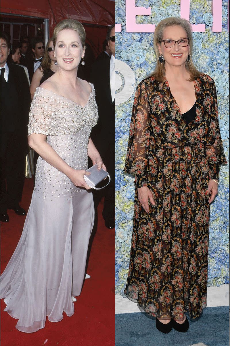 Meryl Streep 1999 v. Now