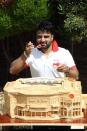 <p>Shaminder Singh, 31, started his project ten months ago and has spent 40 hours a WEEK patiently cutting and gluing tens of thousands of toothpicks. </p>