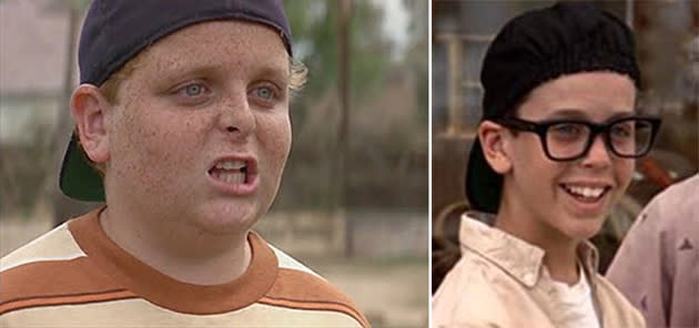 Actors from 'The Sandlot' hit the big leagues, but still look like kids 20  years later