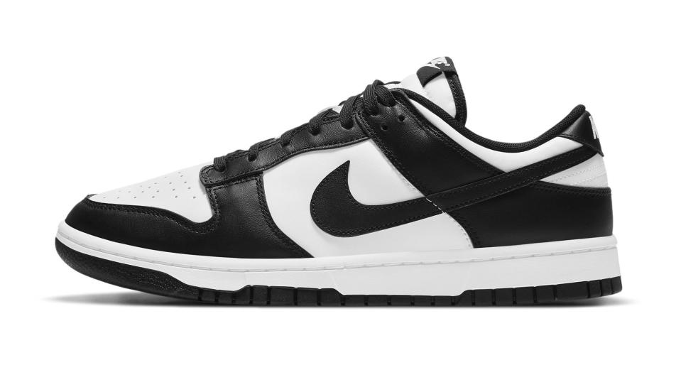 The lateral side of the Nike Dunk Low “Panda.” - Credit: Courtesy of Nike