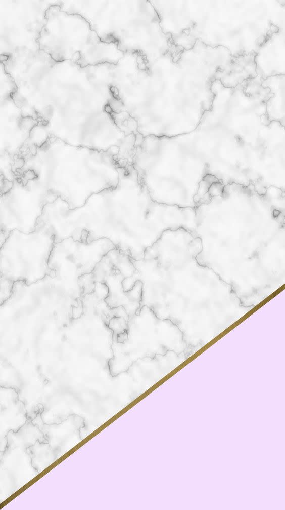 Marble, gold & lilac iPhone wallpaper // Beauty and the Chic: 