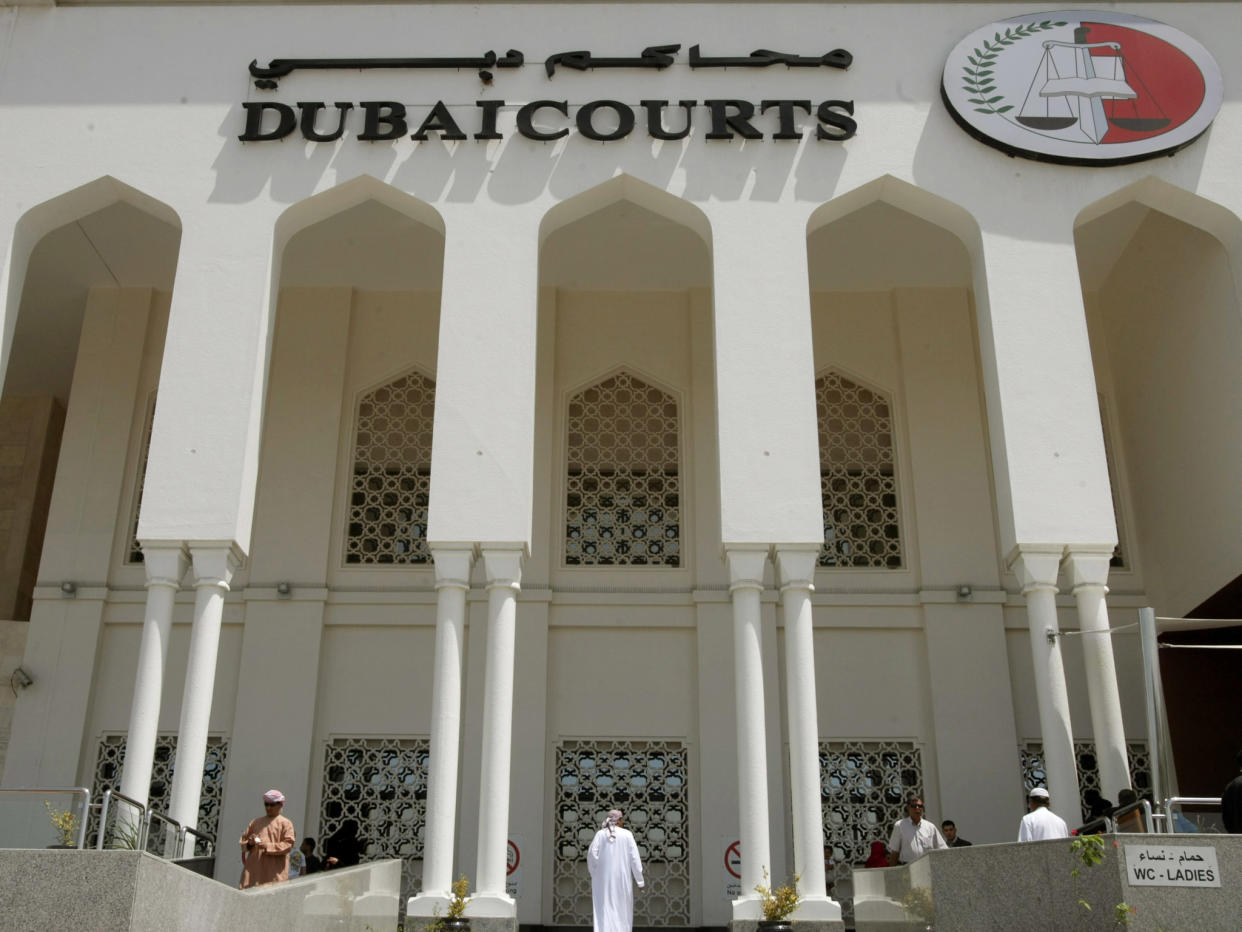 Dubai Misdemeanors Court sentenced the pair to one years imprisonment followed by deportation. Both are appealing and asking for leniency: AFP/Getty Images