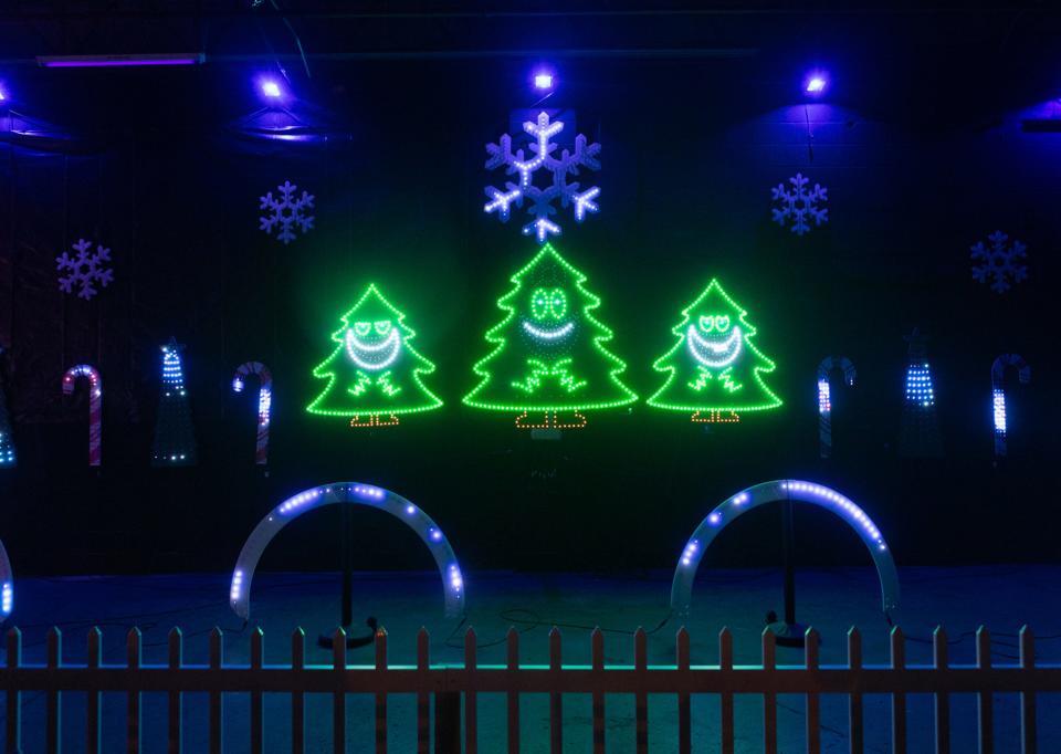 Ohio Christmas Factory is a new attraction at Factory of Terror in northeast Canton. Opening Saturday, the holiday experience features North Pole Tavern, Christmas characters, selfie opportunities, Santa, Christmas trees, music, light shows and other features.