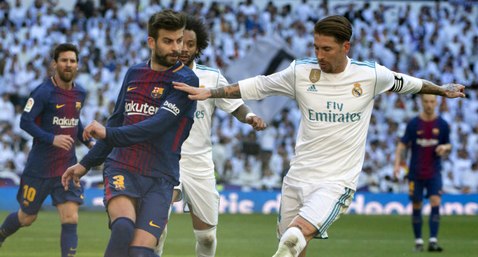 Piqué, Ramos et les joueurs de Liga opposé à la délocalisation de matchs en Amérique