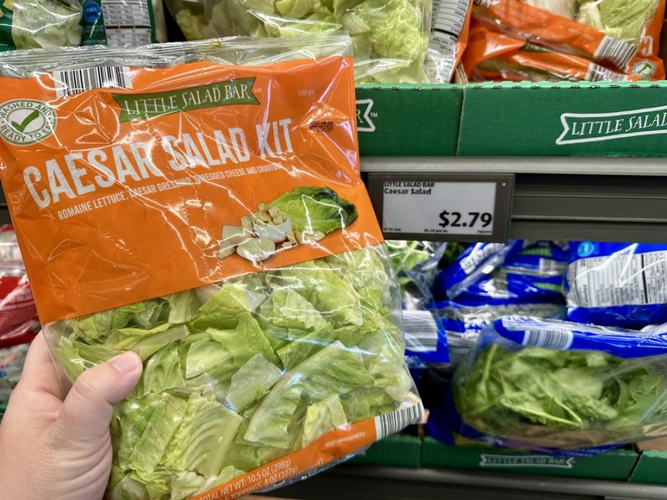 Little Salad Bar Caesar Salad Kit<p>Krista Marshall</p>
