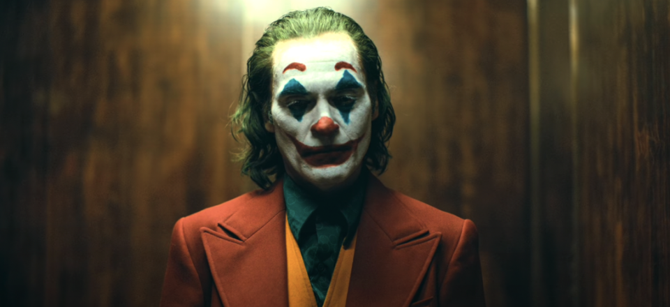 Joker in an elevator