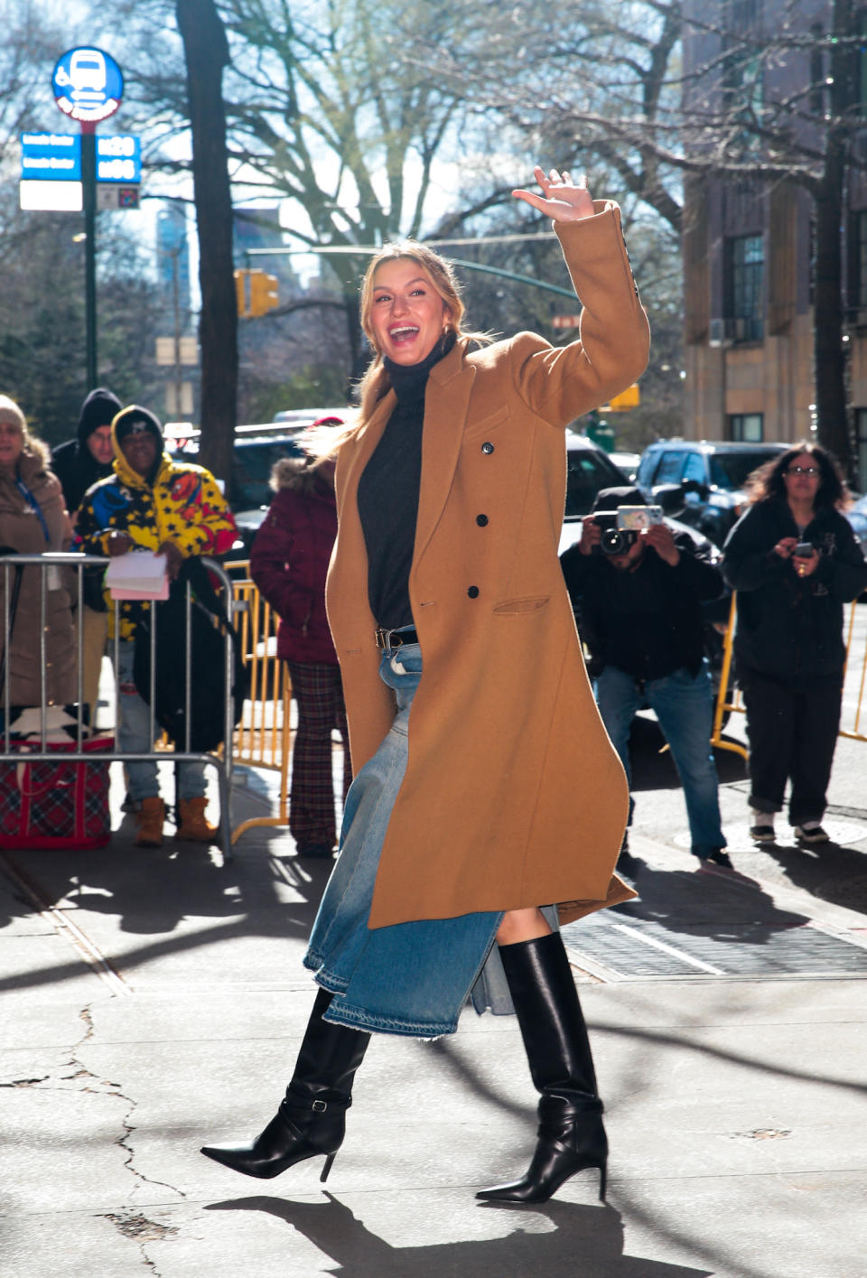 Gisele Bundchen shoe style, shoes, boots, celine boots, black leather boots, knee-high boots, street style