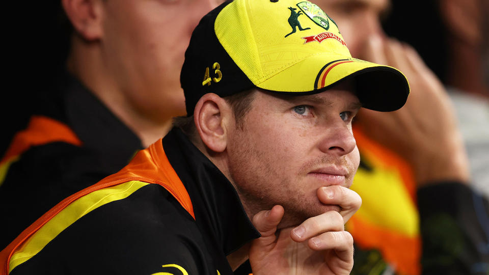 Steve Smith played in only one match during Australia's doomed T20 World Cup campiagn. (Photo by Paul Kane/Getty Images)