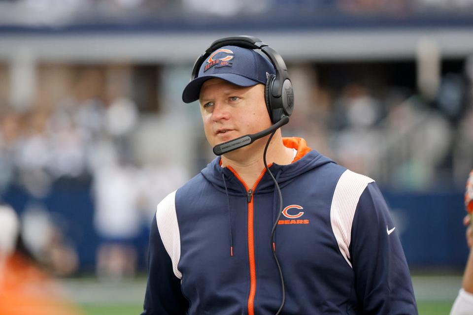 Chicago Bears offensive coordinator Luke Getsy, 38, has seven years of experience coaching in the NFL.