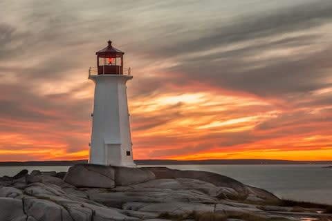 A lighthouse near Halifax - Credit: GETTY