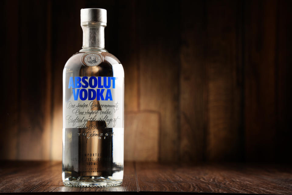 Absolut Vodka Original. Foto: Getty 