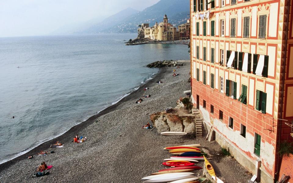 Camogli Beach, Liguria