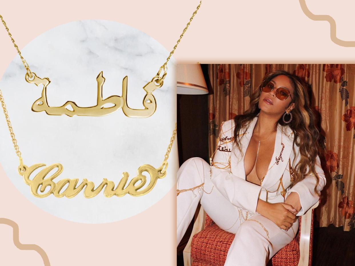 <p>Channel your inner Queen B with one of these custom jewellery pieces</p> (iStock/Instagram)