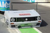 <p>1987 was the third and final race of VW's twin-engined Pikes Peak special.</p>