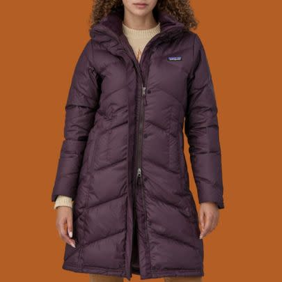 A women's down parka (40% off)