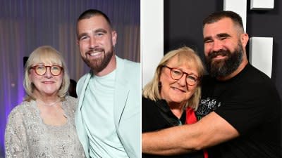 Donna Kelce s Sweetest Moments With Sons Travis Kelce and Jason Kelce