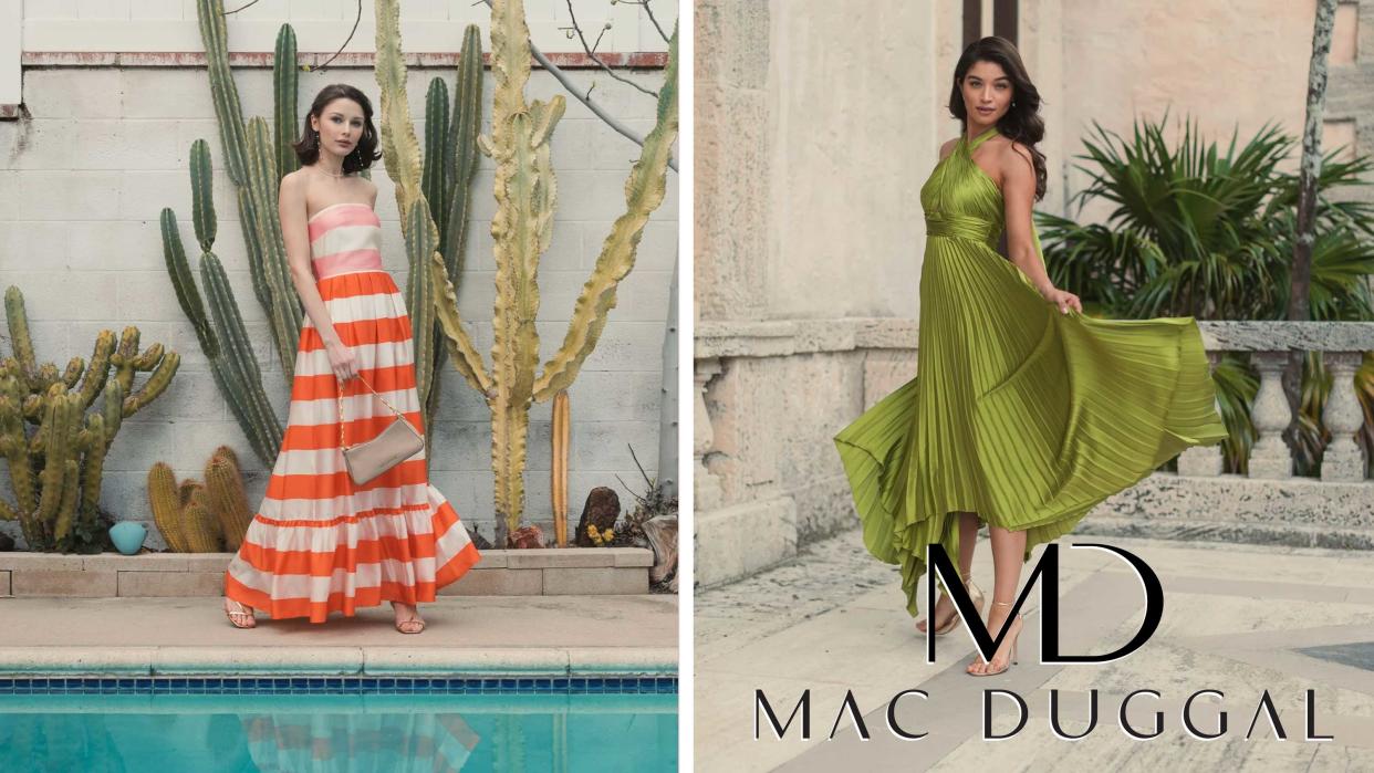 Shop gorgeous evening dresses, jumpsuits, and more with our exclusive Mac Duggal coupon codes.