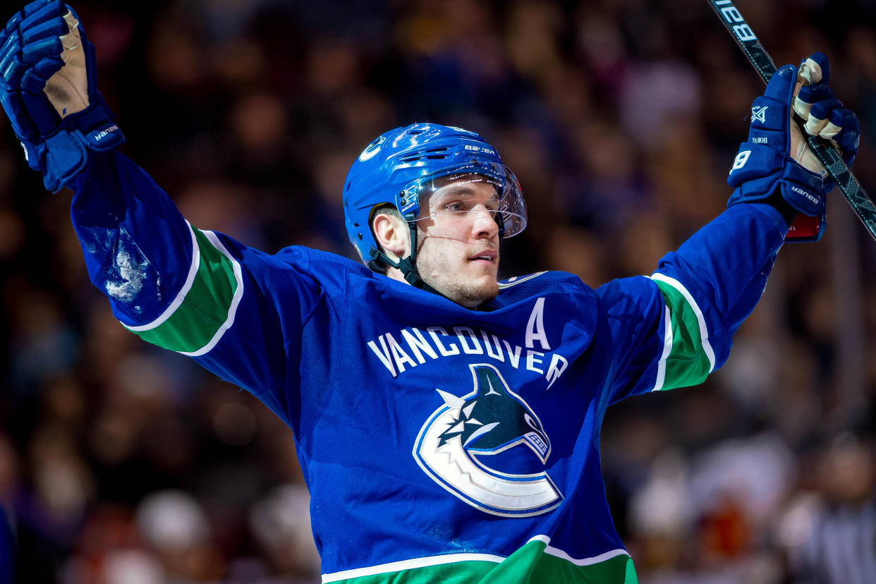 Vancouver Canucks center Bo Horvat 