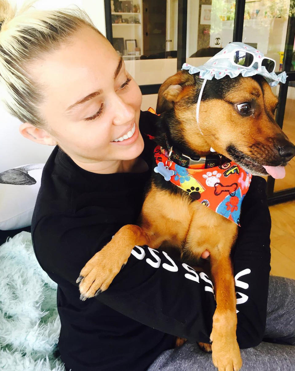 MILEY AND HAPPY