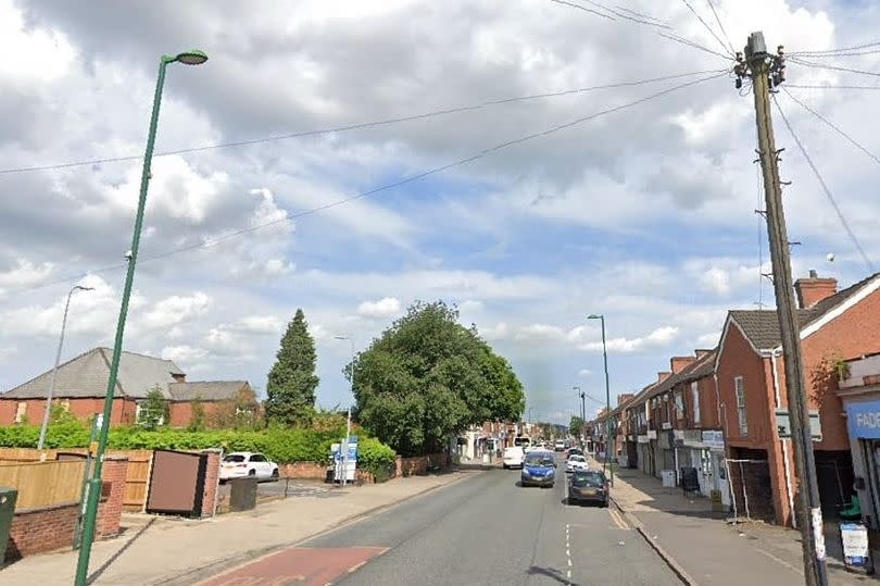 Ashby High Street, where an application for a massage parlour has caused an uproar