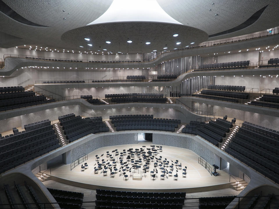 Elbphilharmonie in Hamburg. - Credit: Gilda Fernandez/Courtesy of Poltrona Frau