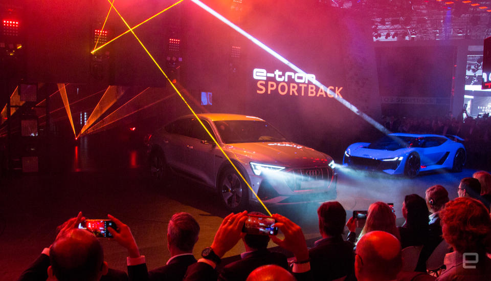 Audi E-Tron Sportback tease