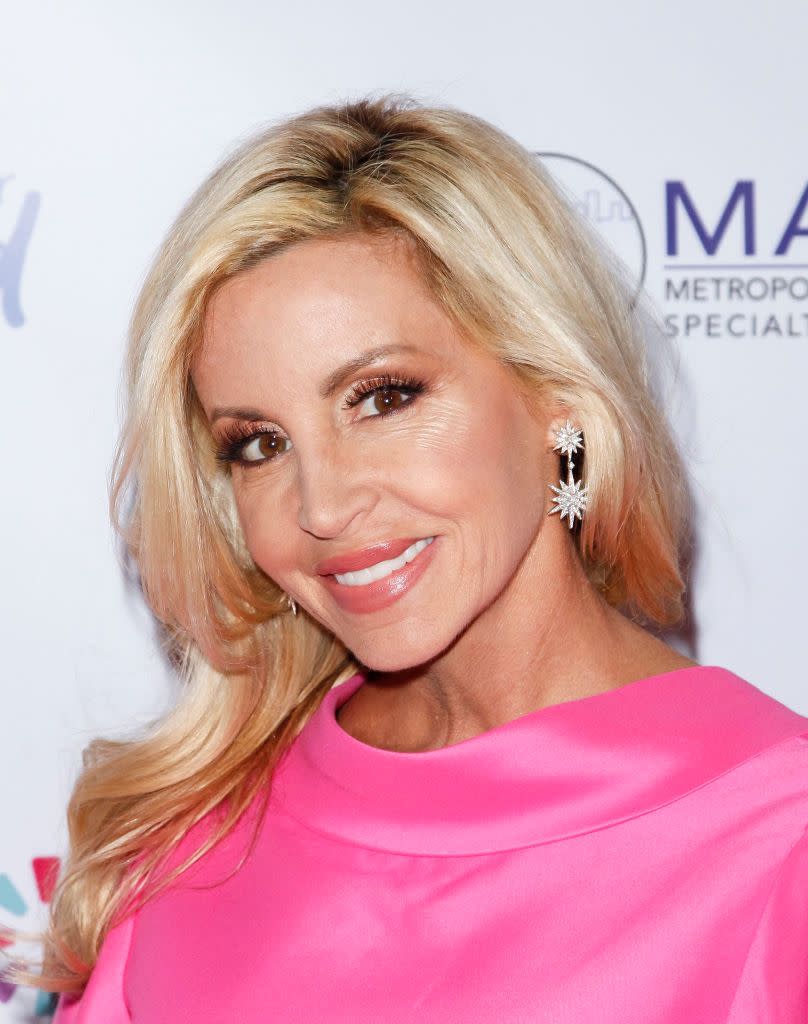 hollywood, california november 21 camille grammer attends the 4th annual vanderpump dog foundation gala at taglyan cultural complex on november 21, 2019 in hollywood, california photo by tibrina hobsongetty images