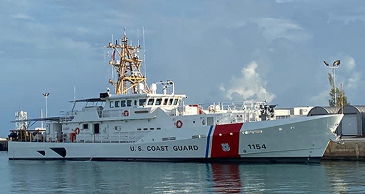 The Coast Guard cutter William Sparling will be commissioned in October 2023.