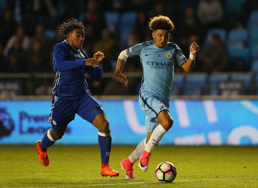 Jadon Sancho, Manchester City