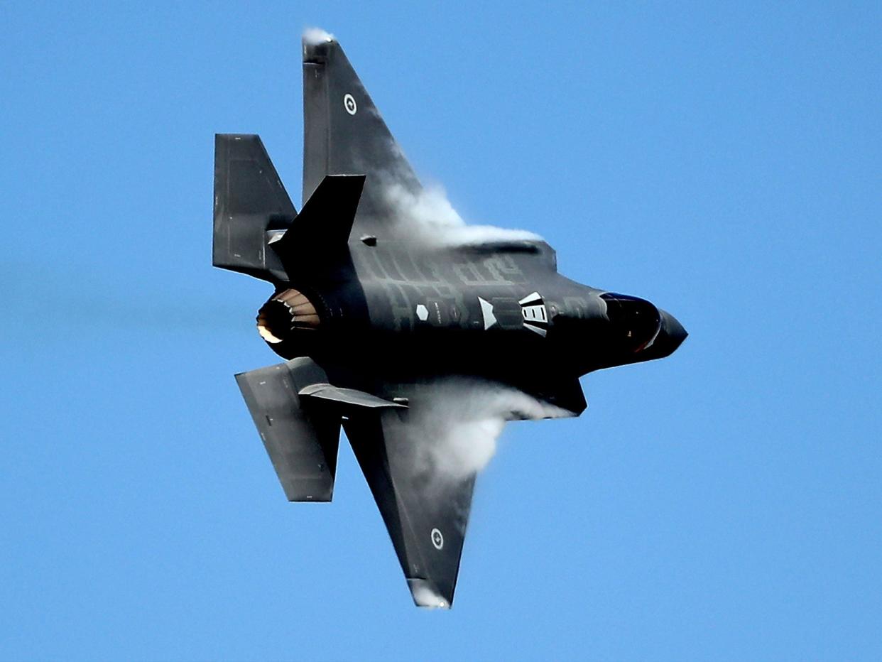 Arms sales by Lockheed Martin rose by 10.7 per cent in 2016 linked to the sale of F-35 combat aircraft: Getty