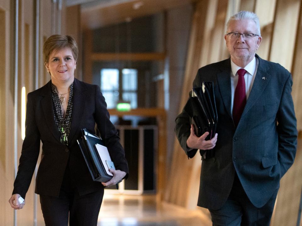 Nicola Sturgeon and her minister Mike Russell wants to rejoin Erasmus schemePA