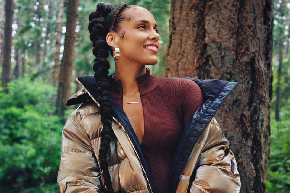 Alicia Keys Athleta Collection interview