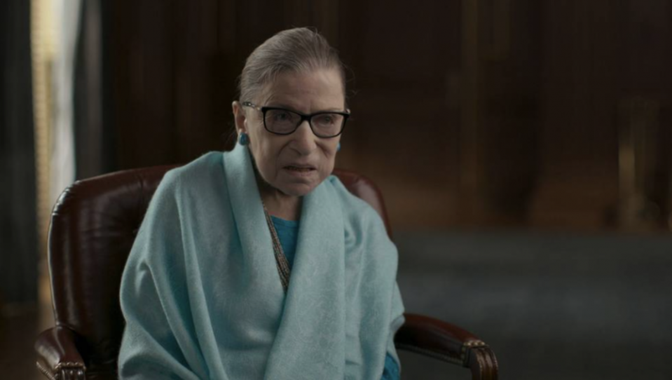 Supreme Court Justice Ruth Bader Ginsburg - Credit: Amazon Prime