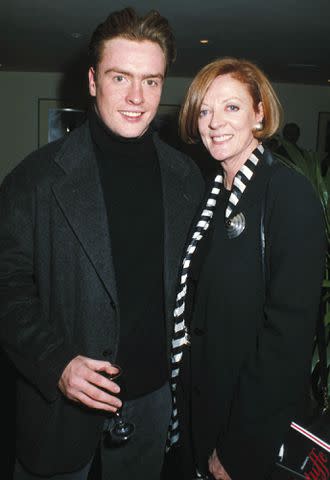 Dave Benett/Getty Images Toby Stephens and Maggie Smith