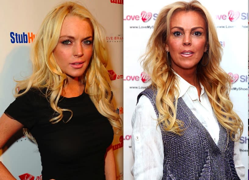 Lindsay & Dina Lohan