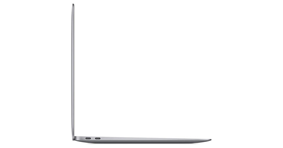 El MacBook Air de perfil - Imagen: Amazon México