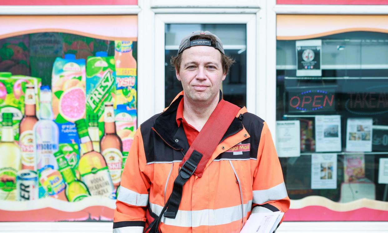 <span>Postal worker Ian Graham says he has not seen levelling up come to Blackpool South.</span><span>Photograph: Joel Goodman/The Guardian</span>