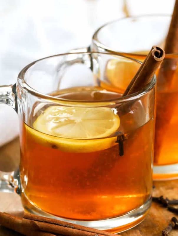 <p>Spend With Pennies</p><p>Your Thanksgiving plate demands turkey, mashed potatoes, and green beans. And your Thanksgiving cup should always be filled with hot toddy. </p><p><strong>Get the recipe: <a href="https://www.spendwithpennies.com/hot-toddy-recipe/" rel="nofollow noopener" target="_blank" data-ylk="slk:Hot Toddy;elm:context_link;itc:0;sec:content-canvas" class="link rapid-noclick-resp">Hot Toddy</a></strong></p>