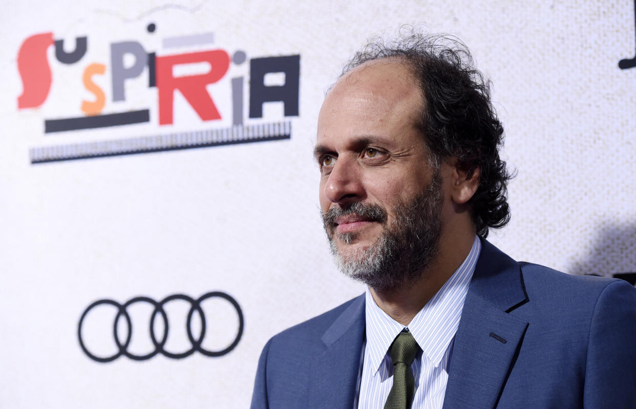 Luca Guadagnino, director of "Suspiria," poses at the premiere of the film at the ArcLight Hollywood, Wednesday, Oct. 24, 2018, in Los Angeles. (Photo by Chris Pizzello/Invision/AP)